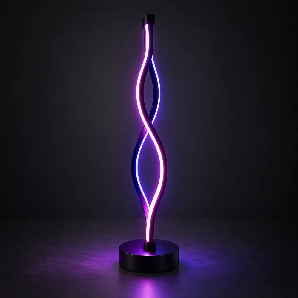 Twisted RGB Table Lamp