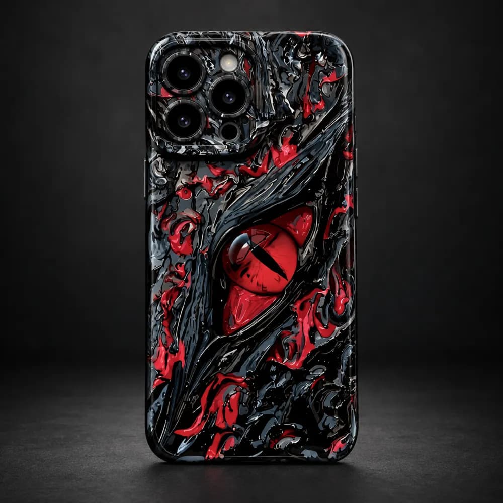 Red Eye Graffiti Phone Case