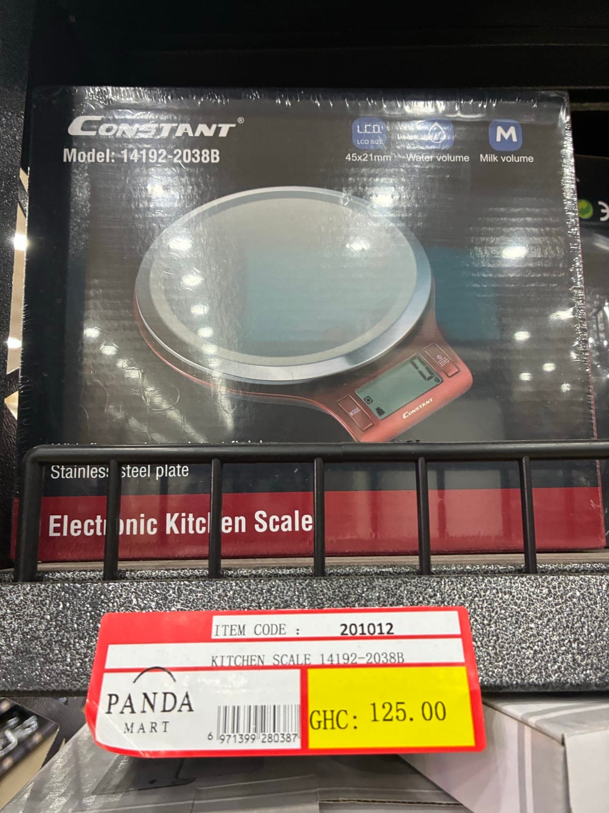 Constant Stainless-Steel Kitchen Scale - Image 1