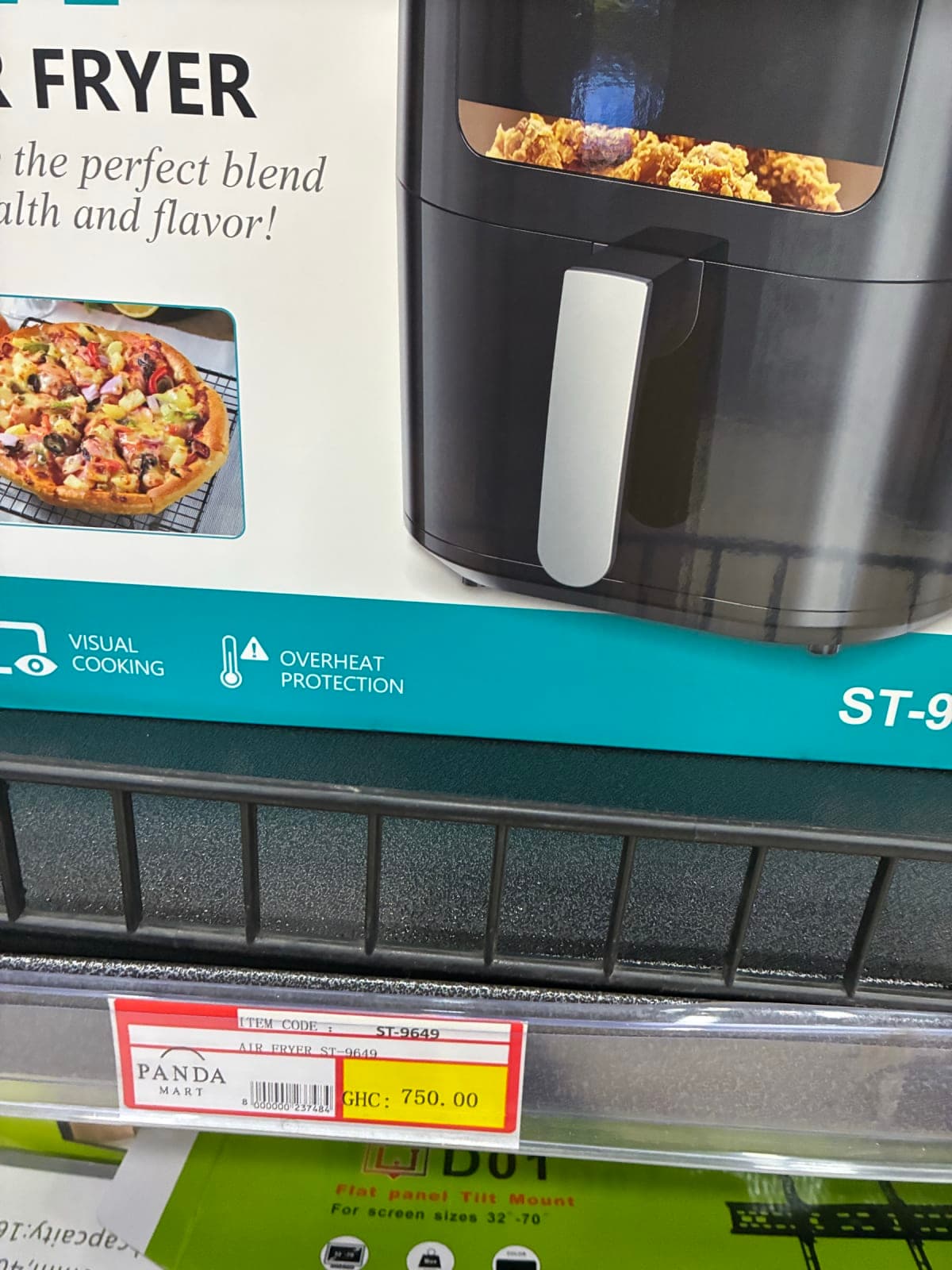 Winning Star 7.7L Visible Air Fryer - Image 1