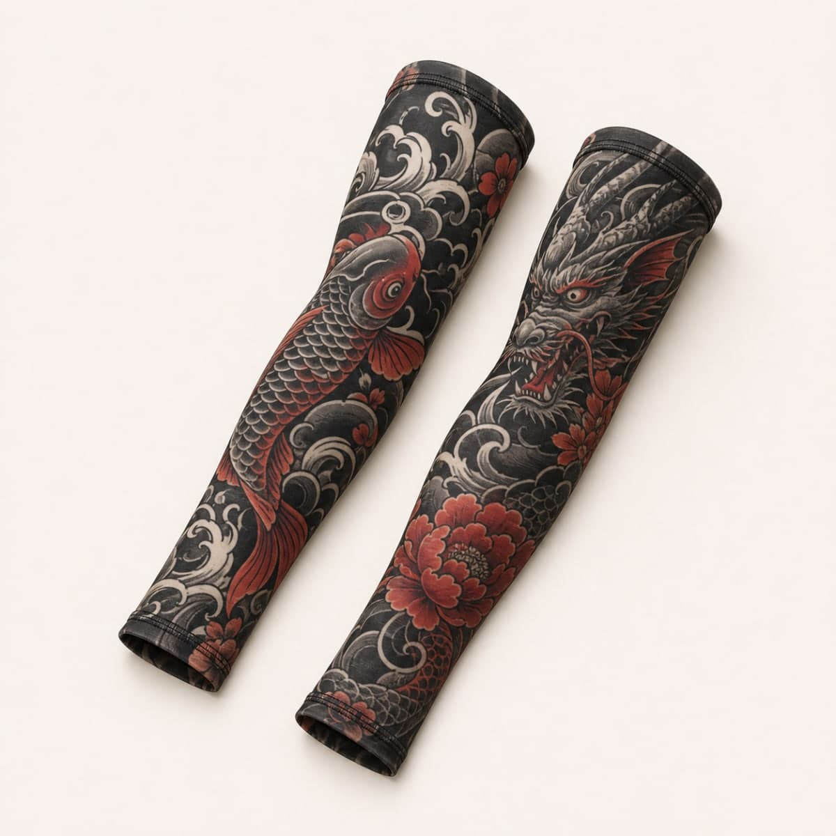 Ink Illusion Tattoo Arm Sleeves - Image 1