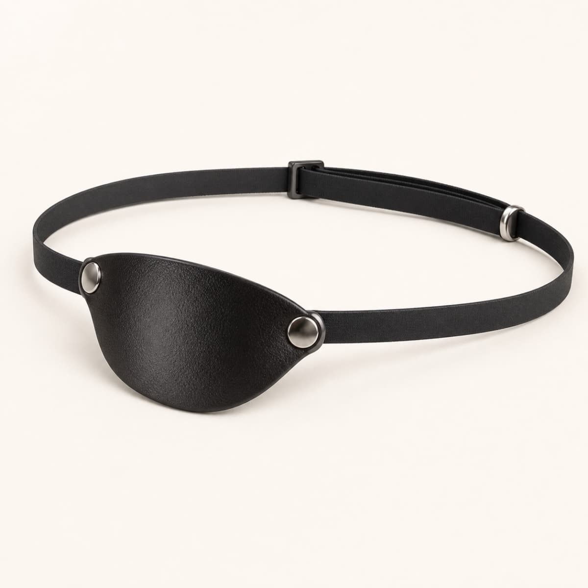 Minimal Faux-Leather Eye Patch - Image 1