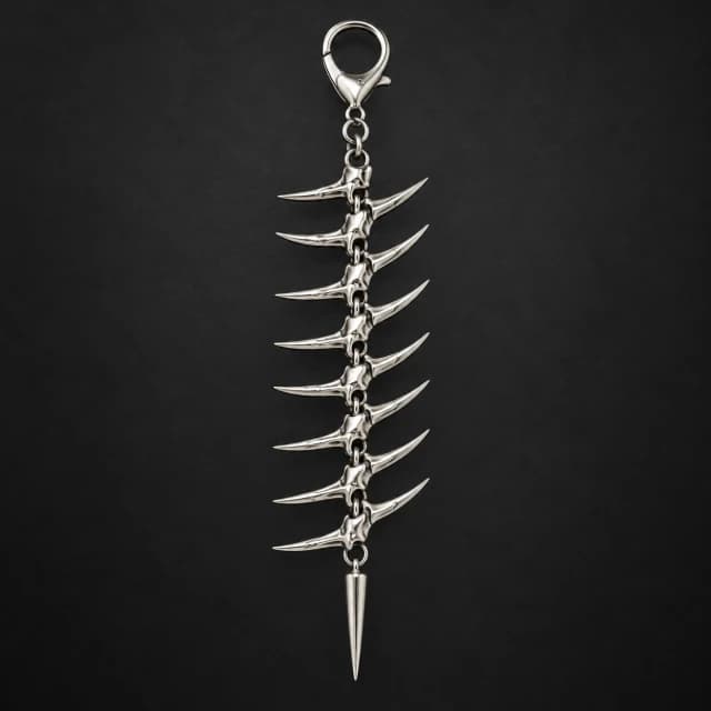 Fishbone Trouser and Bag Chain Accessory